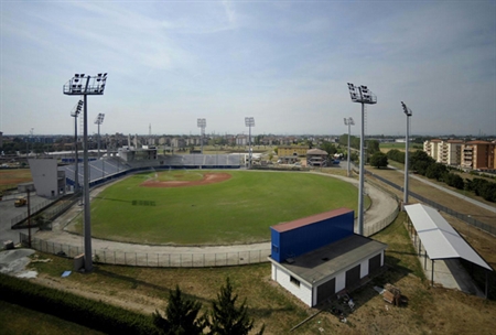 Vista generale del campo